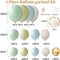 Dusty Green Blue Balloon Garland Arch Kit, 139PCS Green Ash Mist Green Blue Haze Fog Blue Sand White Gold Balloons for Jungle Safari Neutral Birthday Baby Shower Wedding Birthday Party Decorations